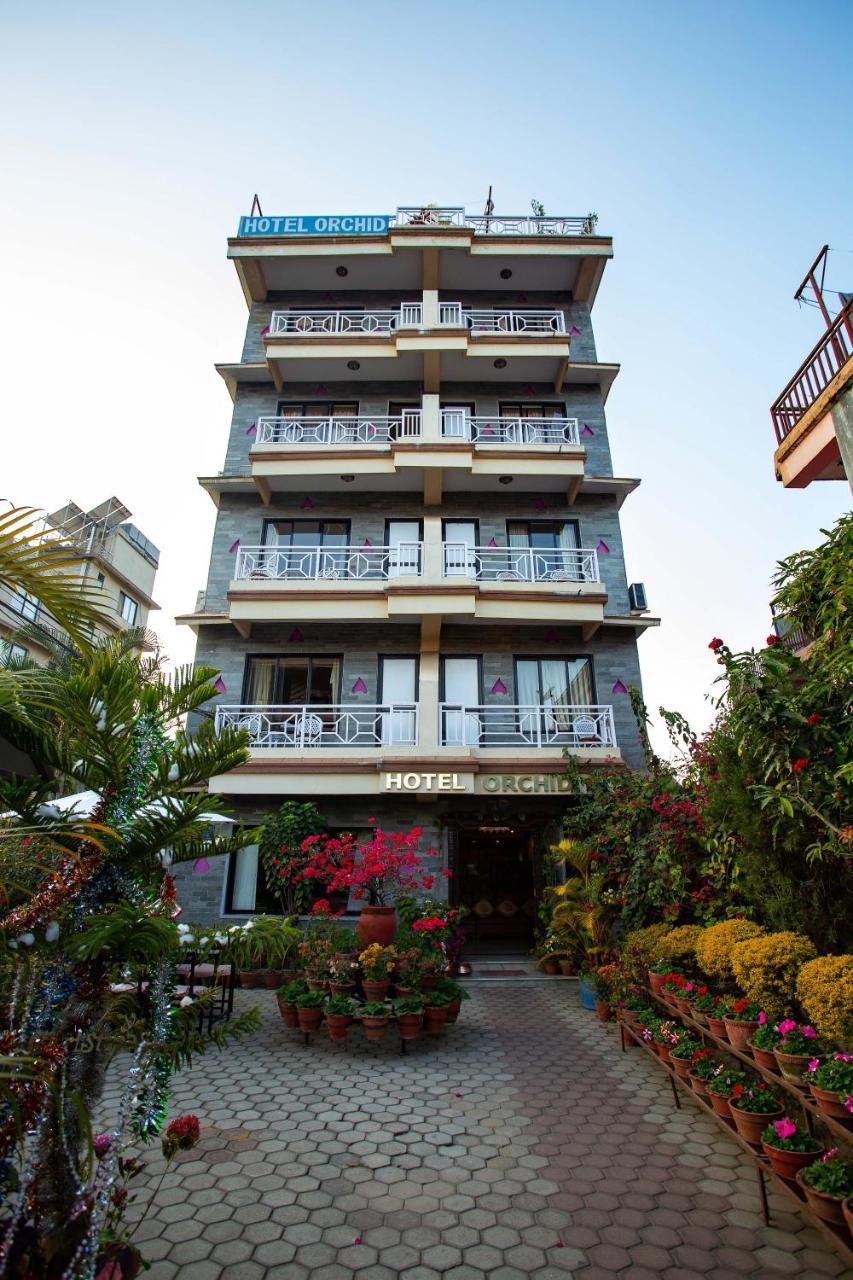 Hotel Orchid Покхара Экстерьер фото