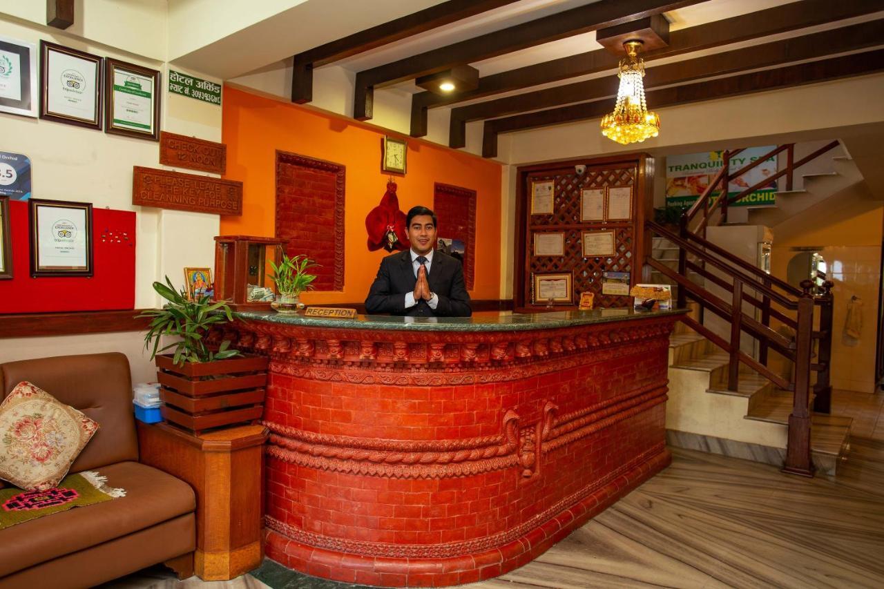 Hotel Orchid Покхара Экстерьер фото